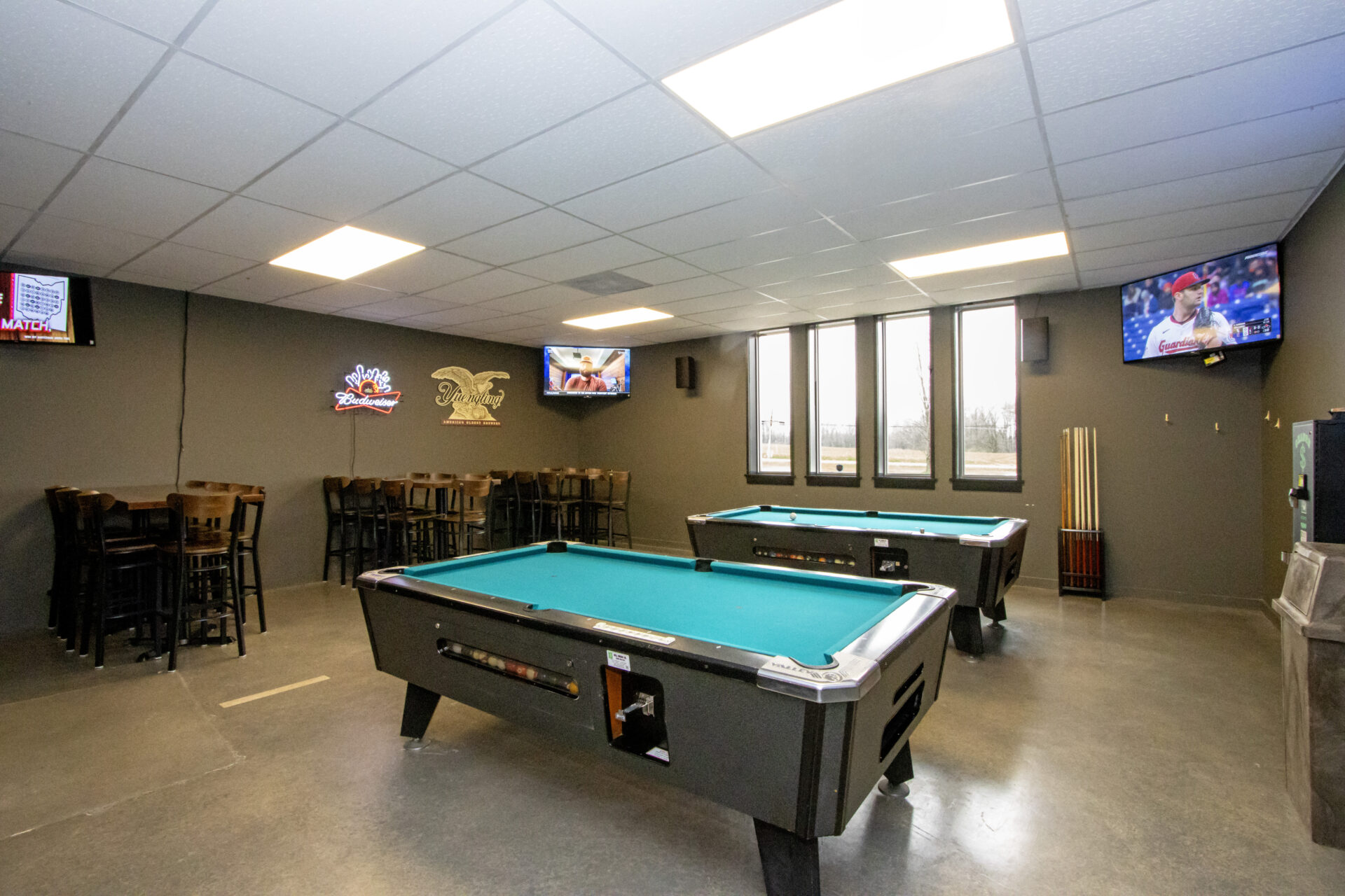 Ballers sports club pool tables and pool area